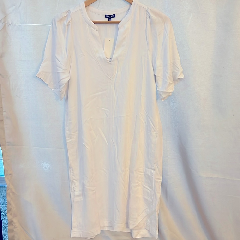 Woman’s SPLENDID White T~Shirt dress White Size Small